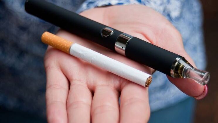 Elektronické cigarety místo obyčejných